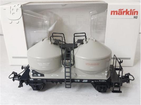 PoulaTo: marklin 00756-05 Βαγόνι-σιλό, έχει δουλέψει 10'. Τιμή: 20€ Στείλτε μήνυμα εδώ: geomis@gmail.com