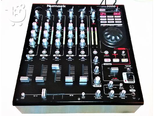 PoulaTo: Επαγγελματικός Μίκτης 5κάναλος DJ Mixer Numark 5000FX