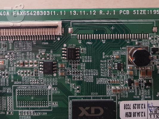 Οθόνη LG 24mt45d-pz πλακέτα μητρική