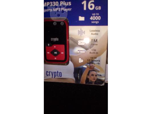 PoulaTo: 6 ΤΕΜ MP3 CRYPTO MP330 PLUS 16GB