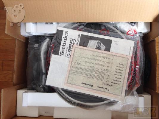 PoulaTo: 2 TECHNICS SL-1210 MK2 AXΡΗΣΙΜΟΠΟΙΗΤΑ BOXED