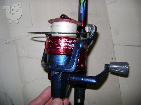 καλαμια (2)  casting triton oceanic team & 2 μηχανισμοι sensai