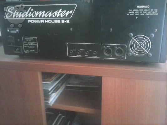 ΠΩΛΕΙΤΑΙ ΜΙΚΡΟΦΩΝΙΚΗ STUDIOMASTER POWERHOUSE 8-2 ( 250W+250W)
