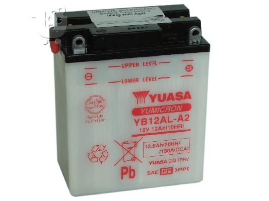 PoulaTo: Μπαταρία Yuasa YΒ12ΑL-A2 12 ΑΗ