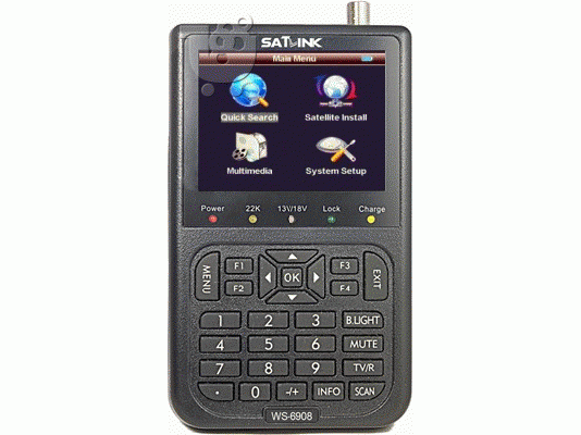 Δορυφορικό πεδιόμετρο satlink ws-6908