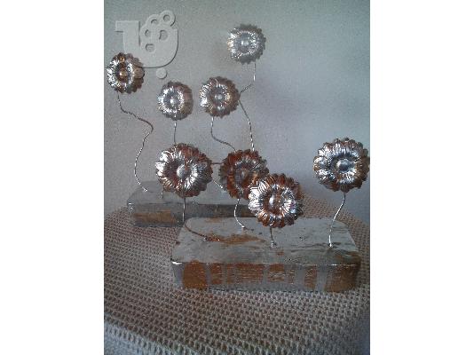HAND MADE CANDLE- HOLDERS- ANGELS- DECOR ITEMS-BY NIKOS TSOKOS.