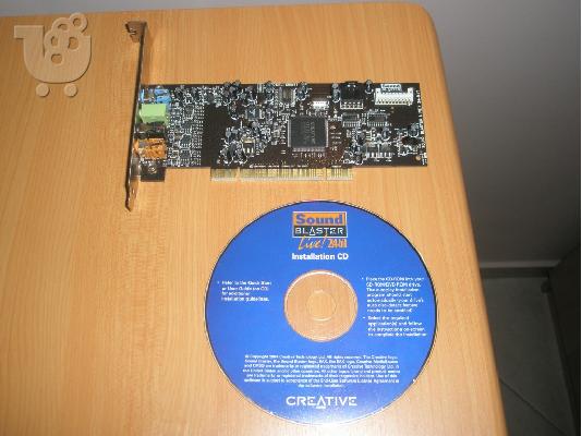 PoulaTo: PCI ΚΑΡΤΑ ΗΧΟΥ CREATIVE SOUND BLASTER LIVE 24-BIT