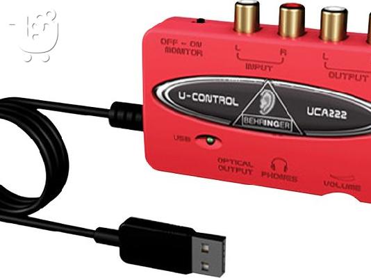 PoulaTo: Καρτα ηχου BEHRINGER UCA-222