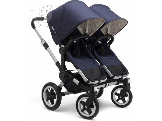 PoulaTo: BUGABOO DONKEY CLASSIC PLUS ΔΙΠΛΟ ΣΤΡΟΓΓΥΛΟ - NAVY