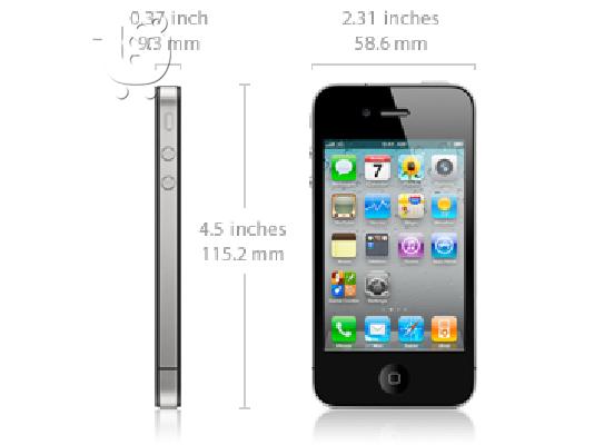 Apple iPhone 4 32GB Black GR