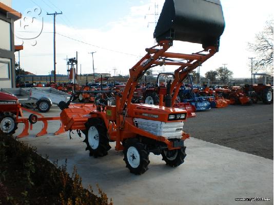 Τρακτέρ Kubota B 1400D με κουβά  Καραμανίδης