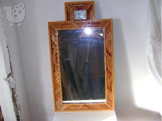 χειροποιητο ξυλινο σπίτι με φωτιστικό