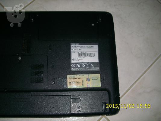 Laptop Toshiba για ανταλλακτικα - τιμη συζητησιμη