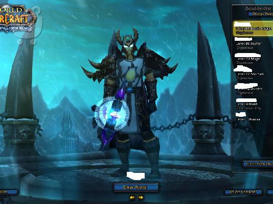 POULAW WOW ACC 80 hunt 80 Dk 73 mage kai polla alla!!!