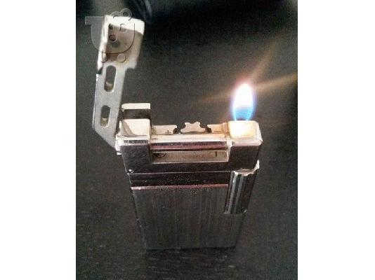 S T DUPONT LIGHTER ΑΝΑΠΤΗΡΑΣ ΑΠΟ ΠΑΛΛΑΔΙΟ