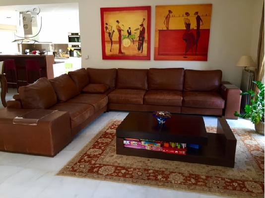 PoulaTo: Natuzzi δερμάτινος καναπές