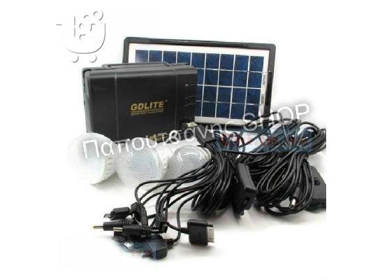ΜΙΝΙ ΦΩΤΟΒΟΛΤΑΙΚΟ ΣΥΣΤΗΜΑ ΦΩΤΙΣΜΟΥ ΜΕ 3 Χ SMD LED ΛΑΜΠΕΣ...