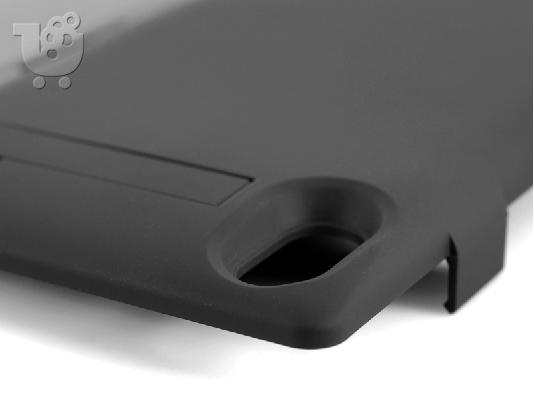 3200mAh External Battery Case With Flip Cover - For Sony L39h Xperia Z1 (Black)