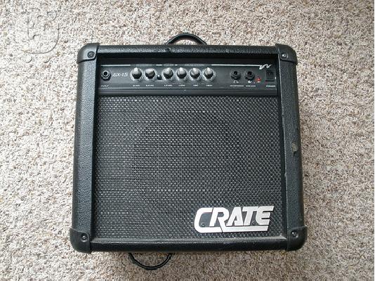 PoulaTo: Ενισχυτης Crate GX-15R Electric Guitar Amplifier