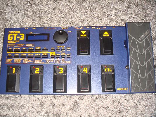 PoulaTo: BOSS GT- 3 GUITAR MULTI EFFECTS PEDAL PROCESSOR