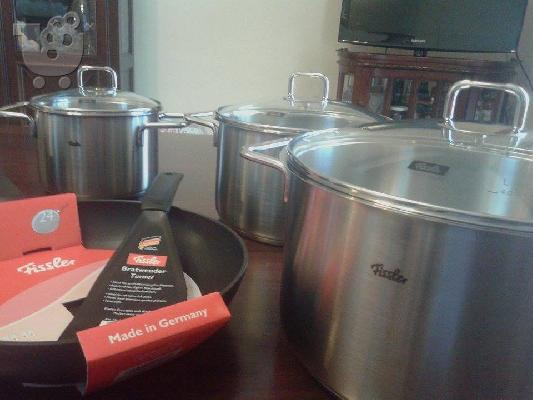 Πωλείται Fissler ΣΕΤ κατσαρολες 330ευρω! ΚΑΙΝΟΥΡΓΙΕΣ