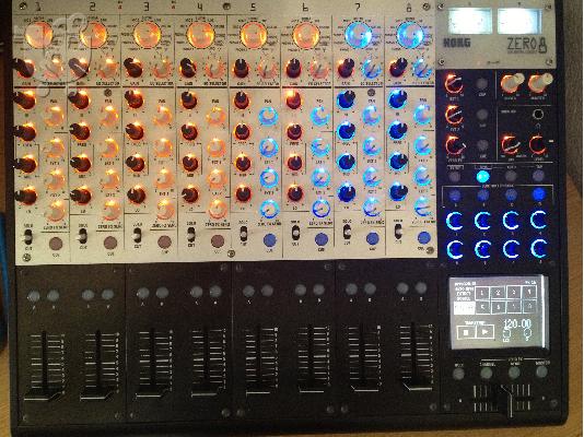KORG ZERO8 FIREWIRE 8CH MIXER (STUDIO, LIVE & DJ USE)
