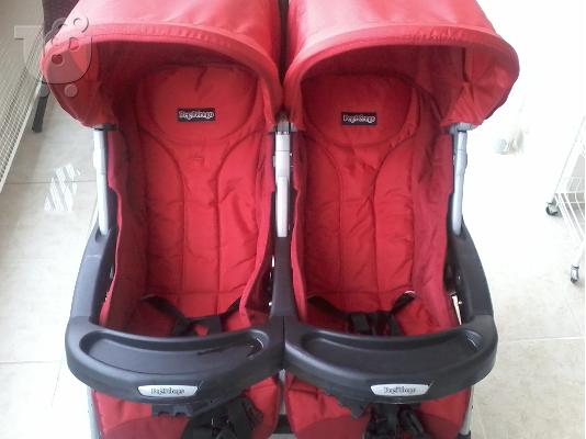 ΚΑΡΟΤΣΙ ΔΙΔΥΜΩΝ PEG PEREGO ΣΑΝ ΚΑΙΝΟΥΡΙΟ, ΕΧΕΙ ΧΡΗΣΙΜΟΠΟΙΘΕΙ ΜΟΝΟ 3 ΦΟΡΕΣ. ΑΡΧΙΚΗΣ ΤΙΜΗΣ 2...