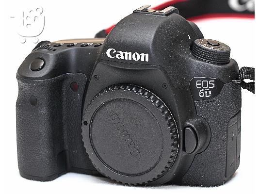 PoulaTo: Ολοκαίνουρια Canon - EOS 6D DSLR φωτογραφική μηχανή με 24-105mm f / 4L IS Lens - Μαύρο