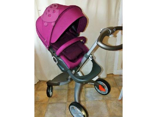 PoulaTo: 2014 Stokke Xplory v4 καροτσάκι πλήρης μωρό