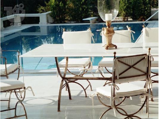 Τραπέζια κήπου Κάτω Πετράλωνα 2II 0I 26 938 Garden Tables Kato Petralona Trapezia Kipou Ka...