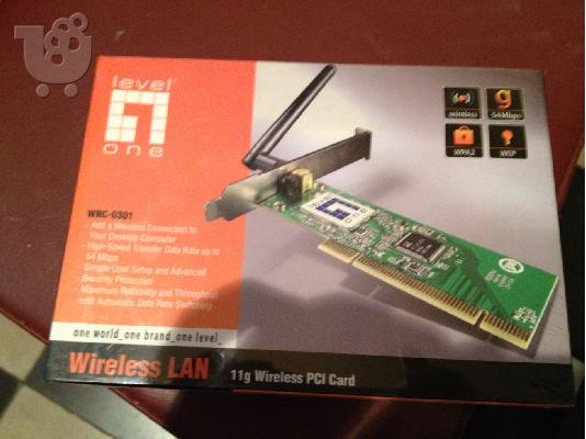 PoulaTo: Level 1 11g Wireless pci Card