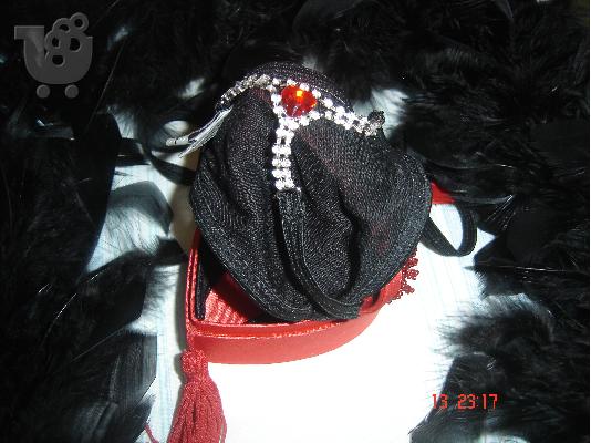 PoulaTo: silk string SHIRLEY OF HOLLYWOOD ( με κόσμημα ) one size