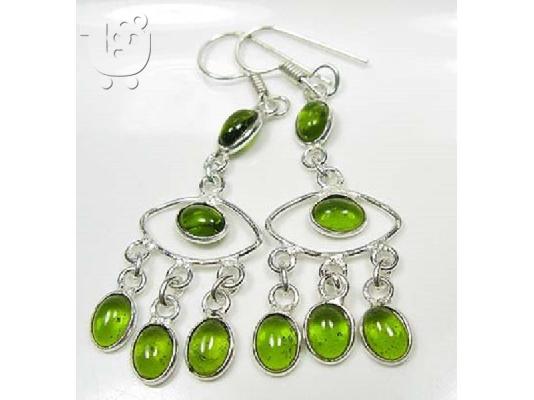 PoulaTo: PERIDOT QUARTZ & ασημι .