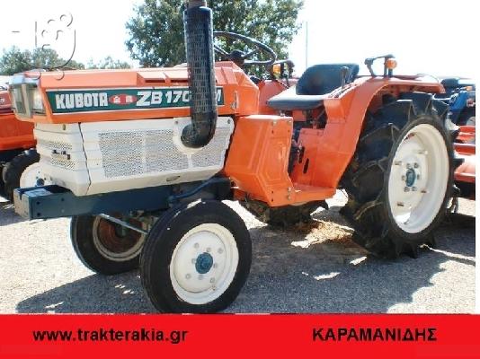 PoulaTo: Τρακτέρ Kubota ZB 1702M    Καραμανίδης