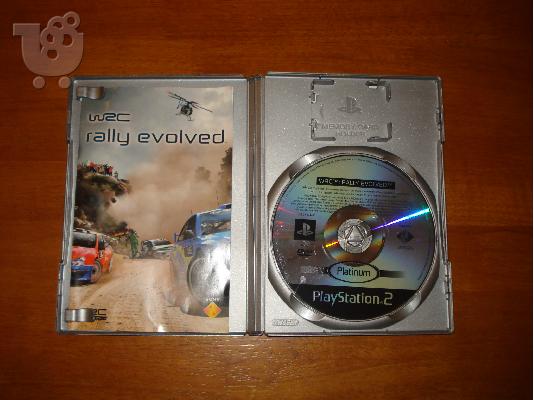 Πωλείται μεταχειρισμενο Playstation 2 με τρια παιχνιδια και τιμονιερα...
