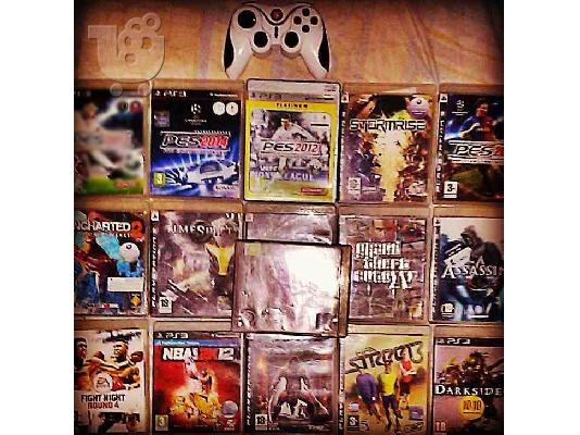 PoulaTo: ps3 games & dualshock 3 controller white