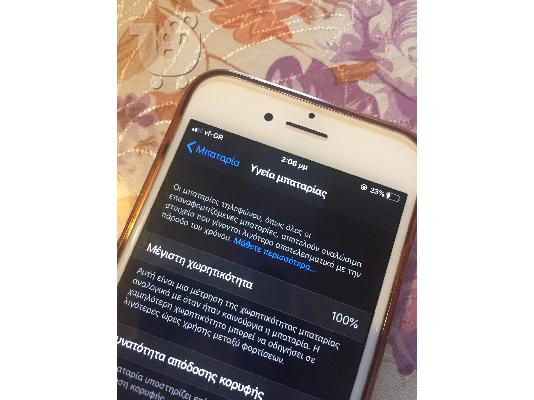 iPhone 8 με 256GB και 100% ολοκαίνουργια μπαταρία