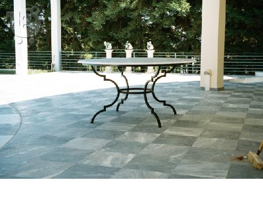 fauteuil de jardin επιπλα κηπου ομπρελες φωτιστικα βεραντας εξοχης πισινας σφυρηλατα χειρο...