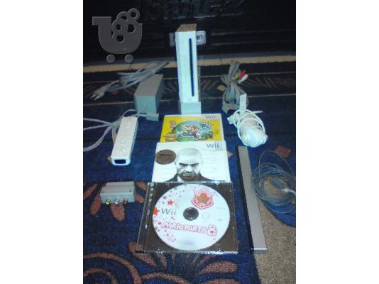 PoulaTo: Πωλείται Nintendo Wii με 3 παιχνιδια 