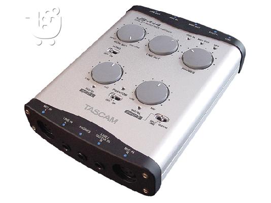 PoulaTo: AUDIO/MIDI INTERFACE TASCAM US-144