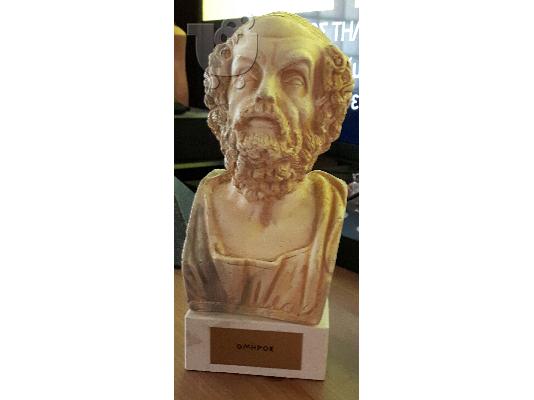 3 προτομές(Αλεξανδρου, Απολλωνα, Ομηρου + 1 αγαλμα Αθηνας. Μαζί ή χωριστά...