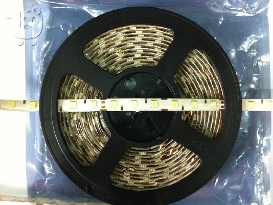 PoulaTo: Ταινία SMD LED 5050 Λευκή 12V 14,4W