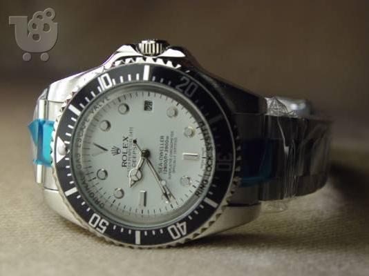 PoulaTo: Rolex deepsea λευκο αυτοματο ελβετικο