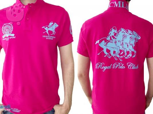 PoulaTo: Stock outlet GEOGRAPHICAL NORWAY Πουκάμισα Polo - σε 12 χρώμα 100% βαμβάκι