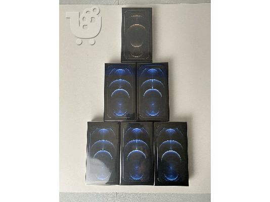 PoulaTo: Apple iPhone 12 Pro Max - 256GB - WORLDWIDE Pacific Blue- Silver-Gold