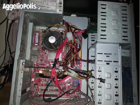 Υπολογιστης intel core2duo e8500 για gaming κ.α