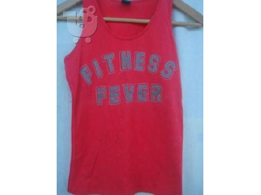 PoulaTo: Τοπ sportshirt mako converse xs / s