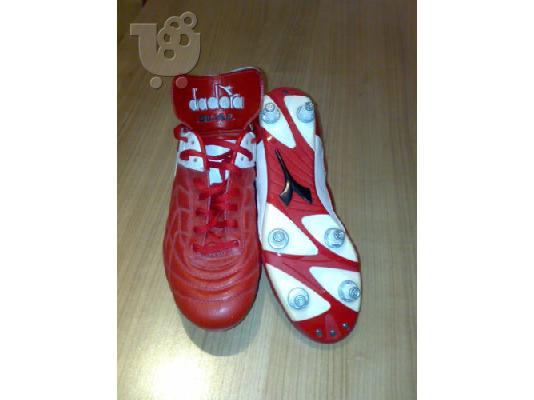 PoulaTo: - DIADORA DUAL SG FOOTBAL LEATHER GENUINE UK 7 -  EUR 41 ΠΟΔΟΣΦΑΙΡΙΚΑ