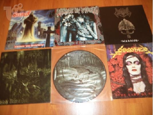 ΠΩΛΟΥΝΤΑΙ ΒΙΝΥΛΙΑ THRASH-DEATH-BLACK METAL