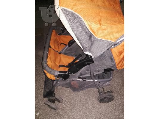 καροτσάκι για δίδυμα